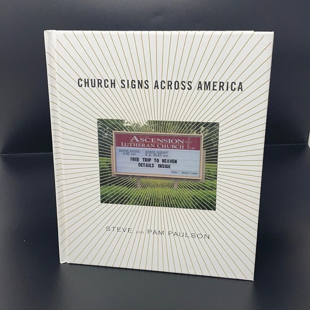 Church Signs Across America coffee table book